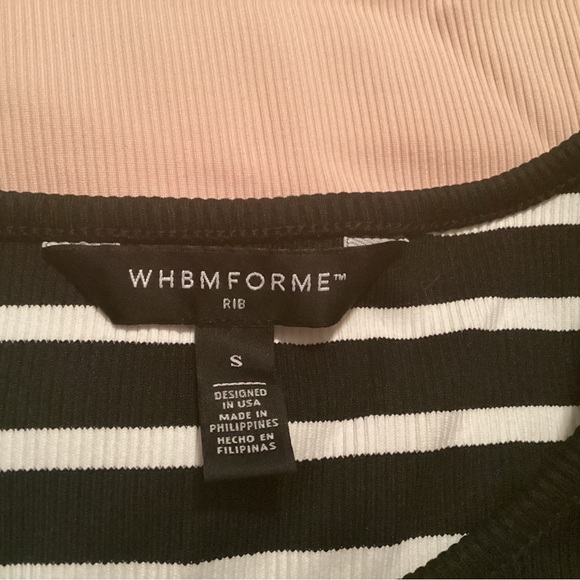 White House Black Market Striped and Solid Tank Tops Set - Picture 2 of 4